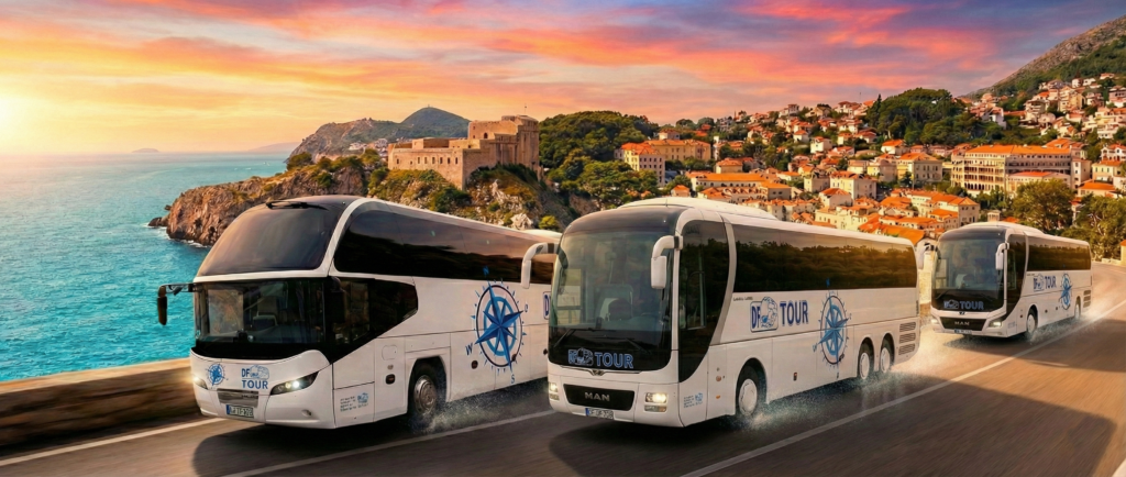 Reisebusse der DF Tour GmbH